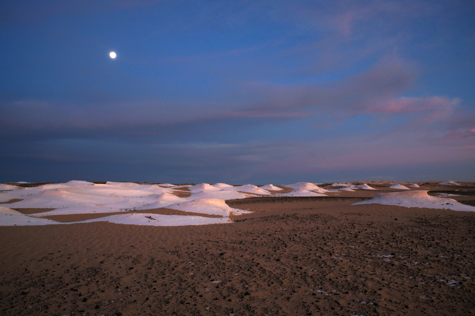 The White Desert of Egypt