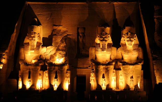 Abu Simbel Sound & Light show