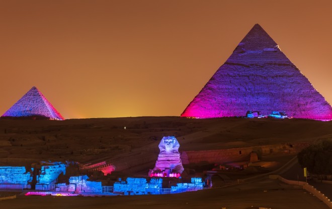 Giza Pyramids Sound and Light Show